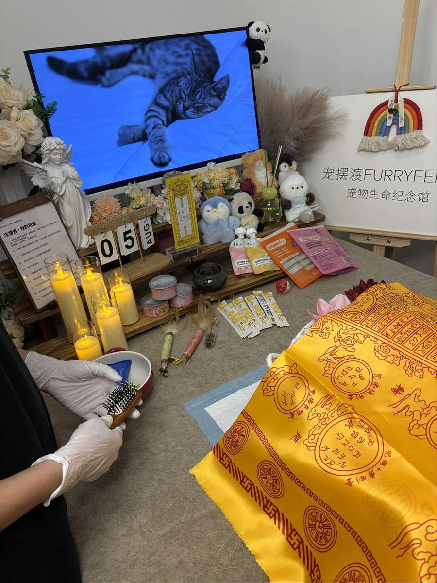 佛山告别厅花艺布置